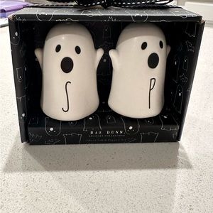 New Rae Dunn ghost salt and pepper shakers